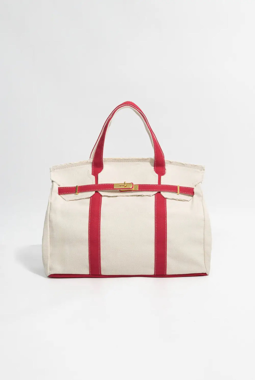 Hand Crafted Premium Cotton Canvas with luxury steel  headwear bag.