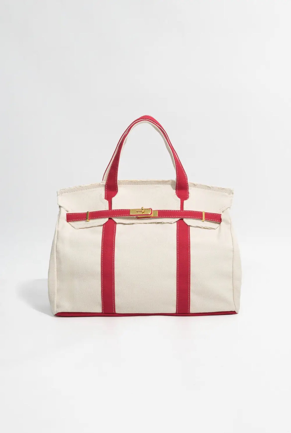 Hand Crafted Premium Cotton Canvas with luxury steel  headwear bag.
