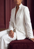 Pearl Luxury Set (Pants and Blazer)White
