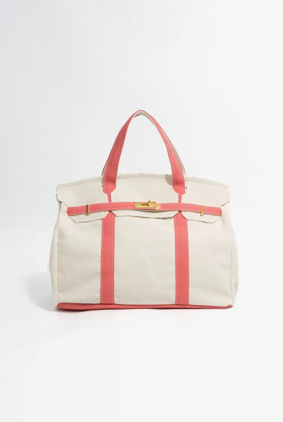 Hand Crafted Premium Cotton Canvas with luxury steel  headwear bag.
