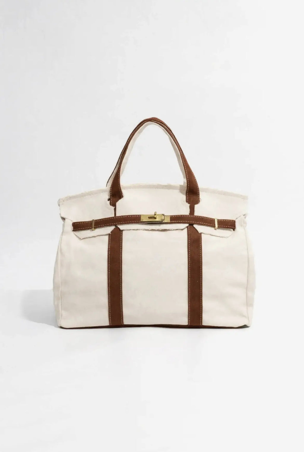 Hand Crafted Premium Cotton Canvas with luxury steel  headwear bag.
