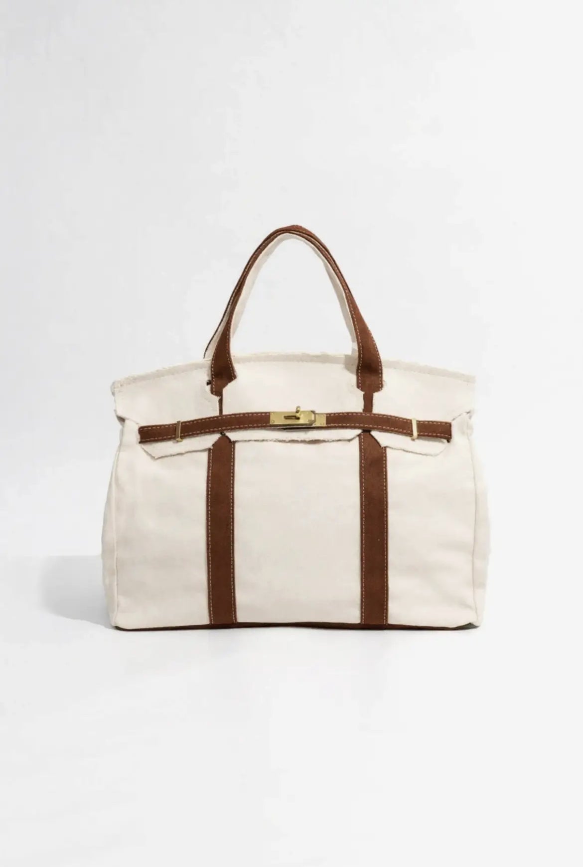 Hand Crafted Premium Cotton Canvas with luxury steel  headwear bag.