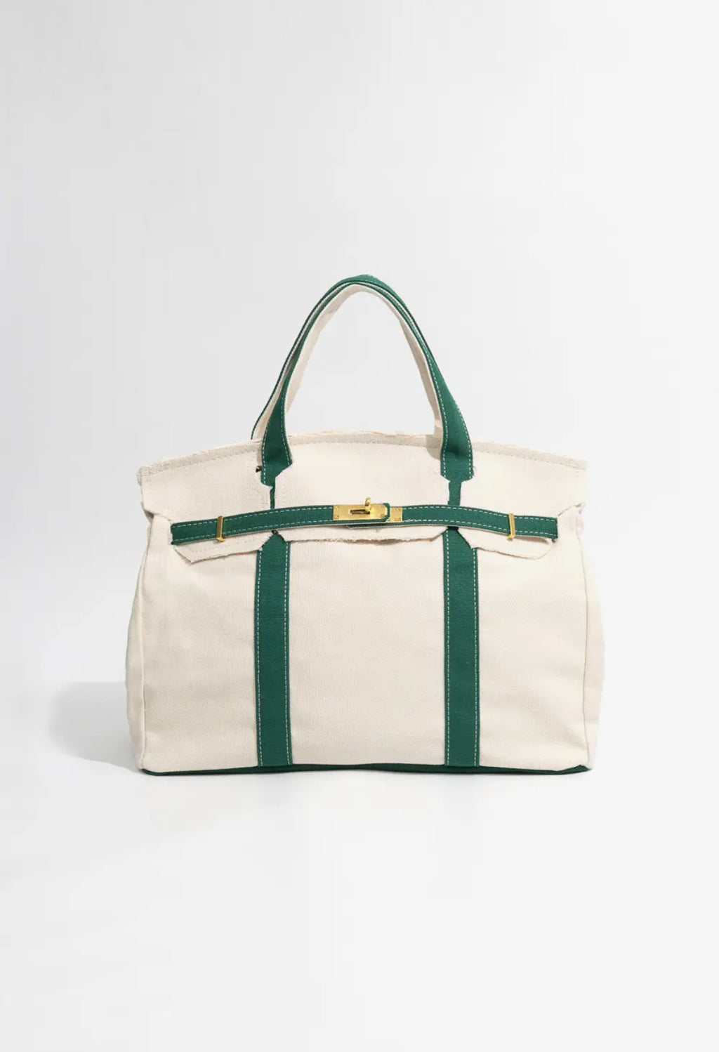 Hand Crafted Premium Cotton Canvas with luxury steel  headwear bag.